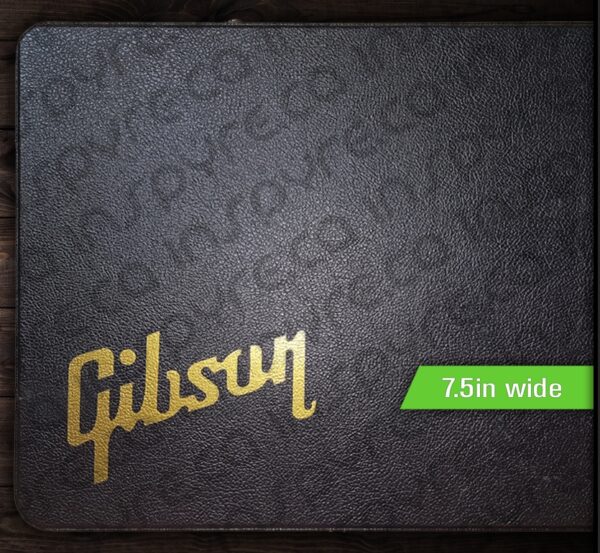 Gibson Case Decal, 7.5in wide | Any Color, for Guitar Case, Vehicle, Laptop, Window