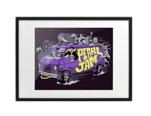 Pearl Jam Halloween Monster Van Poster - Image 2