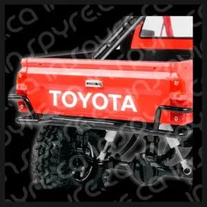 TOYOTA Tailgate Windshield Decals Trailfinder Mojave HiLux LC70 1:10 RC4WD Crawler