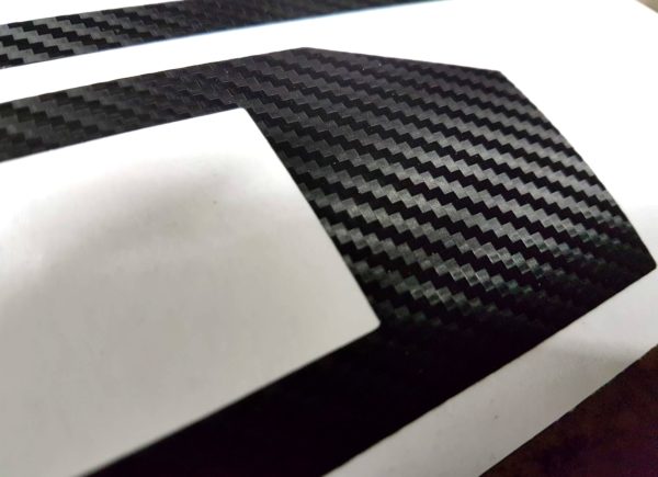 2018-2020 Ford F150 Tailgate Inserts, Carbon Fiber, 3M - Image 3