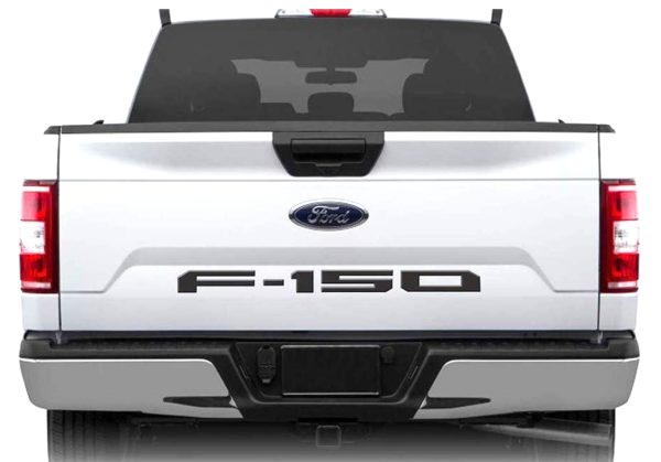 2018-2020 Ford F150 Tailgate Inserts, Carbon Fiber, 3M