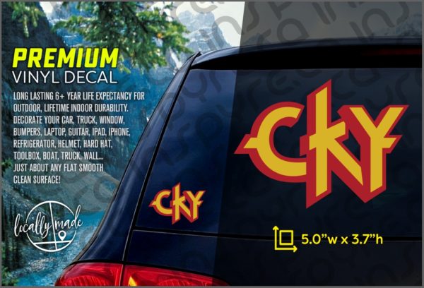 CKY Decal / Sticker 5in - Image 2