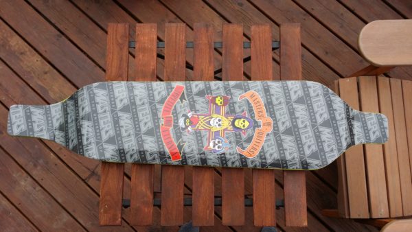 Masters of the Universe / Guns 'n' Roses Appetite for Eternia Longboard Skin / Wrap, 44.0 x 12in - Image 2