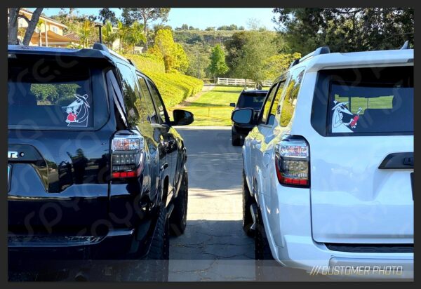 Spy vs Spy Decal / Sticker 8.0in Car Truck Helmet Window Laptop Welding Moto MX - Image 2