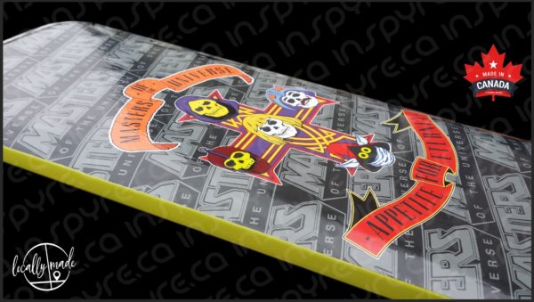 Masters of the Universe / Guns 'n' Roses Appetite for Eternia Longboard Skin / Wrap, 44.0 x 12in