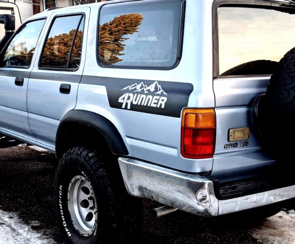 4Runner Mountain Truck Decal / Graphics for Toyota 4Runner Rear Quarter Panel - Image 4
