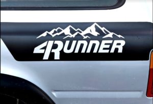 4Runner Mountain Truck Decal / Graphics for Toyota 4Runner Rear Quarter Panel