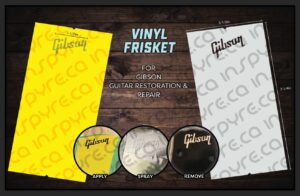 Gibson Modern Logo Only Frisket / Stencil / Paint Mask, Luthier Tool