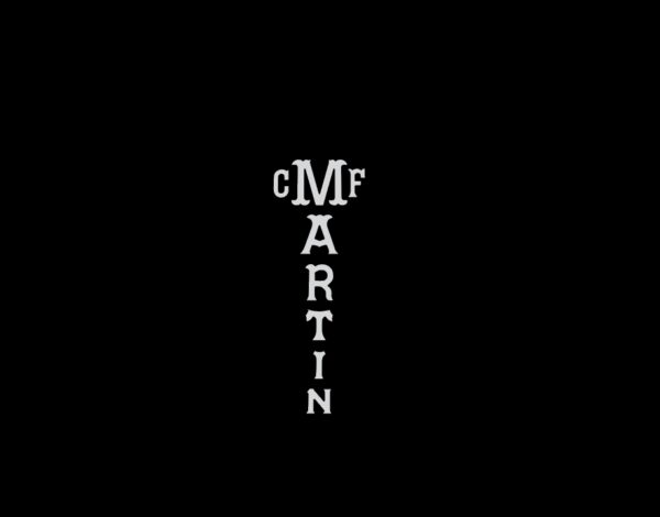 CF Martin D45 headstock vinyl decal