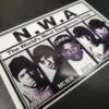 NWA The World's Most Dangerous Group • Premium Glossy decal / Sticker 5.5 x 3.5in • Old School Rap 90's OG N.W.A - Image 2