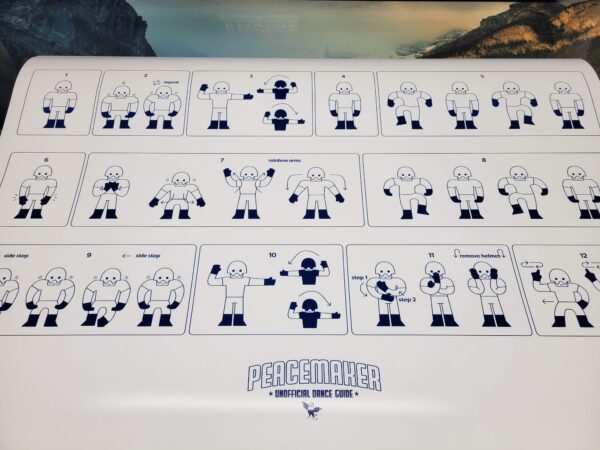 Peacemaker Unofficial Dance Guide Poster Print, 36 x 24in - Image 3