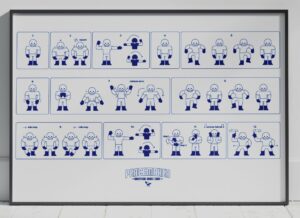 Peacemaker Unofficial Dance Guide Poster Print, 36 x 24in