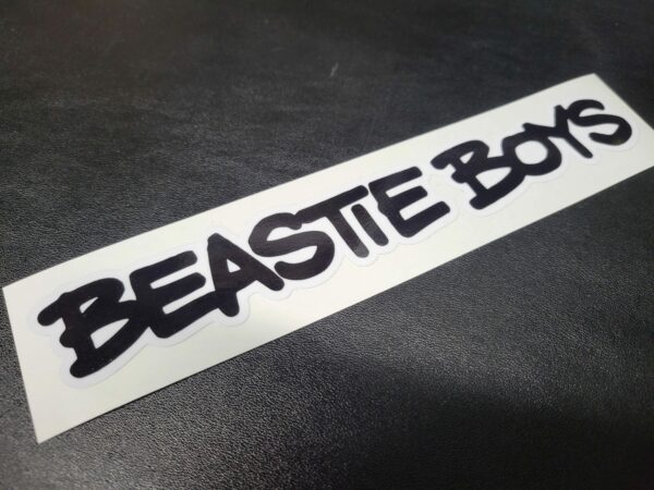 Beastie Boys Vinyl Decal / Sticker 8.0in classic logo | USA 90's Alternative Punk Rap Hip Hop Rock - Image 2