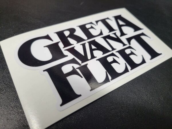 Greta van Fleet Glossy Vinyl Decal / Sticker 5.0in | USA Hard Blues Progressive Rock Rock - Image 2