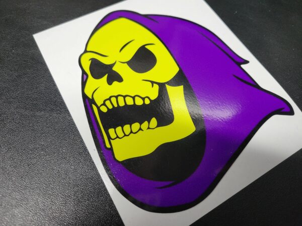 Skeletor Laughing Vinyl Decal / Sticker 5.0in | MOTU Masters of the Universe 80's Cartoon He-Man - Image 2