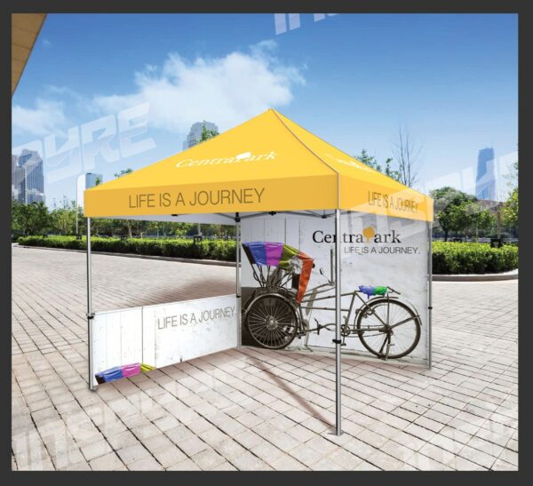 Custom Printed Event Tent 10x10' | Standard Aluminum 40mm Hex Frame