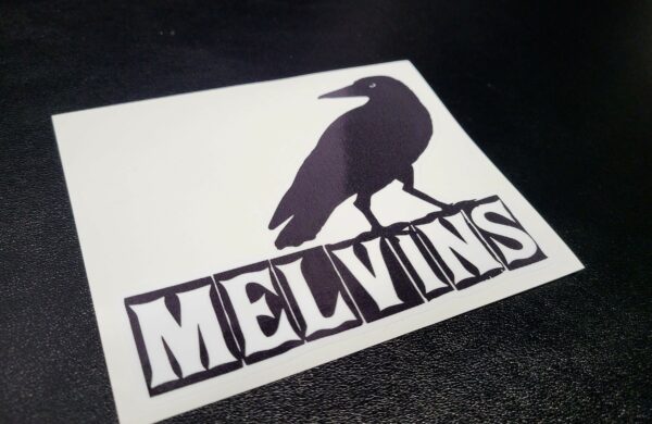 MELVINS Crow Glossy Vinyl Decal / Sticker 4.25in| USA Alternative Punk Stoner Rock Metal - Image 2