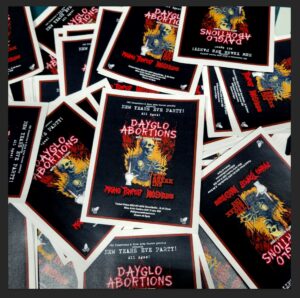 Hand Bills / Quarter Sheet Concert / Show Flyers 4.25 x 5.5in