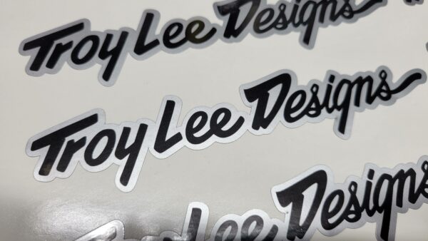 Troy Lee Designs Decal / Sticker • ANY SIZE • Vehicle Window Toolbox Tank Helmet Bike Window Custom Project Display MX Moto MTB RC Racing