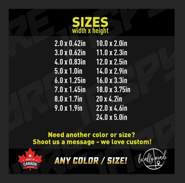 Troy Lee Designs Decal / Sticker • ANY SIZE • Vehicle Window Toolbox Tank Helmet Bike Window Custom Project Display MX Moto MTB RC Racing - Image 3