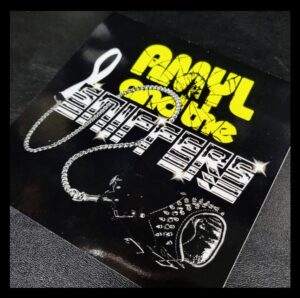 Amyl and the Sniffers Some Mutts (Can't Be Muzzled) Custom Glossy Vinyl Decal / Sticker 5.0in | Australian Alternative Punk Rock