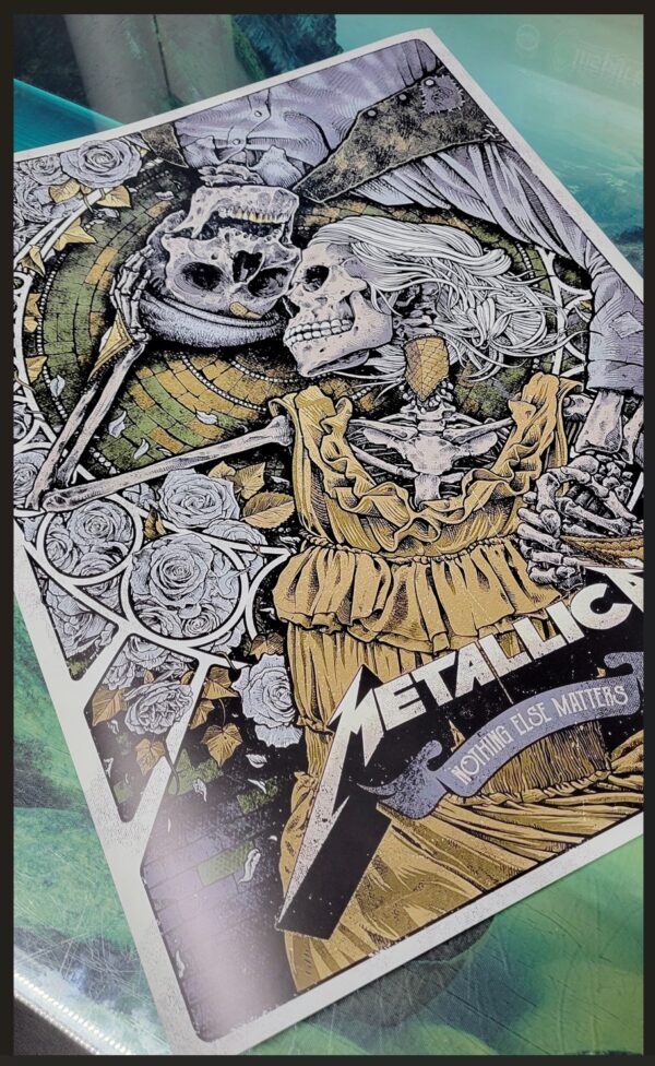 Metallica Nothing Else Matter 2021 Poster Print | 18x24in or 24x36in - Image 3