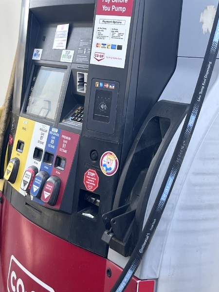 FUCK THIS CLOWN 100-Pack Gas Pump Stickers | Donald Chump Trump Matte Vinyl Decal / Sticker 2.75in - Image 2
