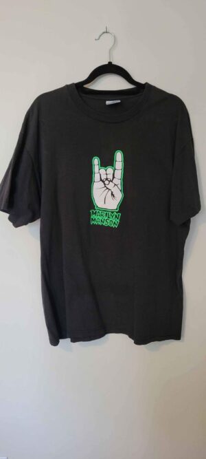 Vintage1995 Marilyn Manson We Hate Love We Love Hate XL Single Stitch Tee Shirt